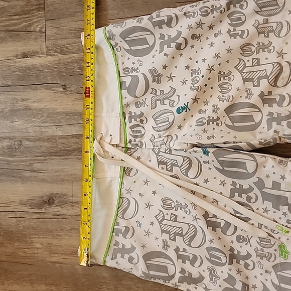 Fox Racing Board Shorts, White, Gray, Size 5 - Picture 8 of 8